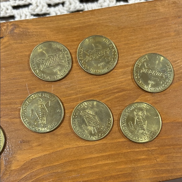 Sunoco Presidential Coin Series 2000 (8 Coins) 1953-2001 - Picture 6 of 7